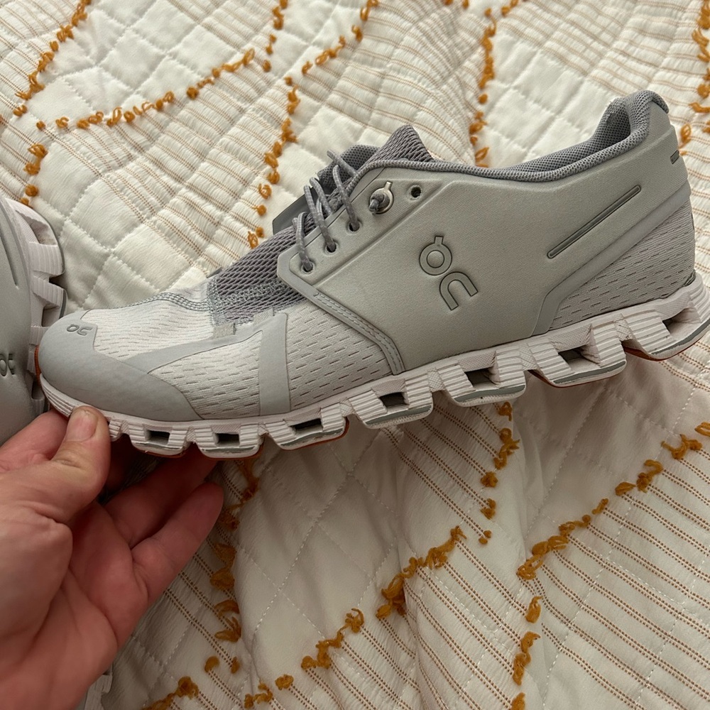 on cloud shoes